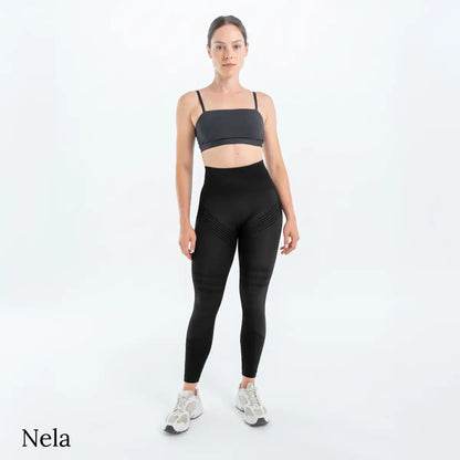Nela - Legginsy antycellulitowe 3D z mikromasażem