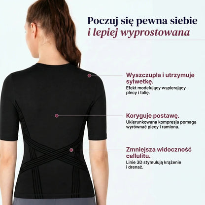 Koszulka modelująca 3D | Nela